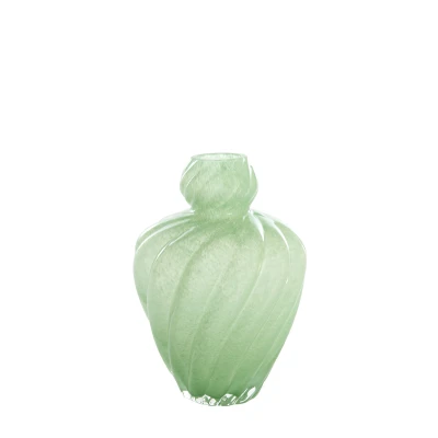 Afbeelding van Light &amp; Living Vaas ALARBA Ø17.5x25cm Groen