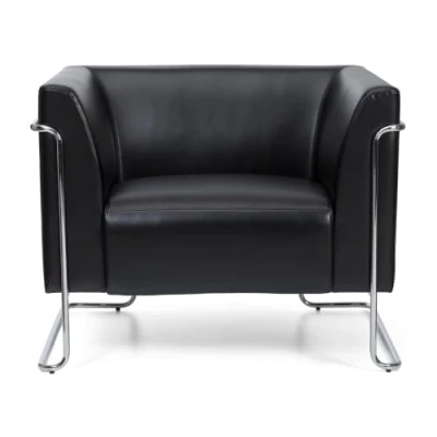 Afbeelding van CURACAO 1 Zits Lounge bank / sofa Zwart