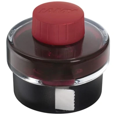 Afbeelding van LAMY T52 Encre sépia 50 ml Verre d&#039;encre avec réservoir Support en plastique rouleau de papier buvard