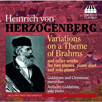 Afbeelding van Anthony Goldstone, Caroline Clemmow Herzogenberg Klaviermusik (CD)