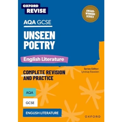 Afbeelding van Oxford Revise: AQA GCSE English Literature: Unseen Poetry