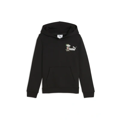 Afbeelding van Super PUMA hoodie voor Heren, Zwart, Maat 2 3Y