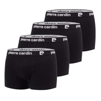 Afbeelding van Pierre Cardin Pc/1/Bc/Pk4 Boxershorts voor heren (4 stuks), zwart., XXL