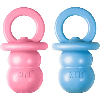 Afbeelding van Kong Puppy Binkie Assorti MEDIUM 7,5X7,5X13,5 CM (368793)