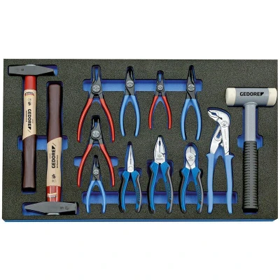 Image de GEDORE 2005 CT4 8000 assortiment d&#039;outils en 4/4 ct module 13 pièces 2016303