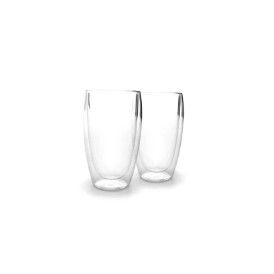 Afbeelding van Fine Dining&amp;living Beker Vienna dubbelwandig 44cl set/2