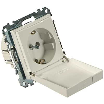 Afbeelding van Merten MEG2311 0325 Wandcontactdoos System M Wit