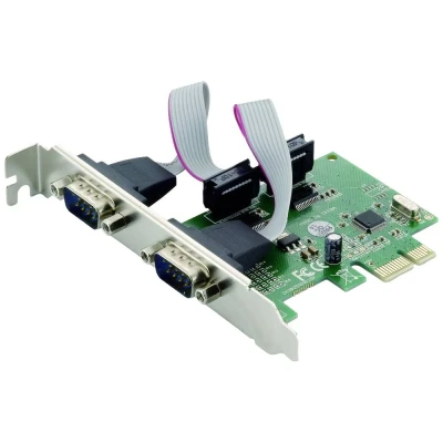 Afbeelding van Conceptronic SRC01G 2 poorten Seriële interfacekaart PCI Express, Serieel (9 pol.) PCIe