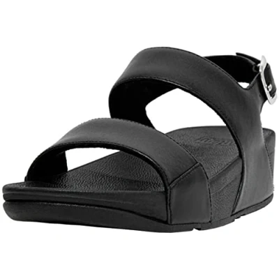 Afbeelding van FitFlop Lulu Sandal Leather ZWART Maat 42