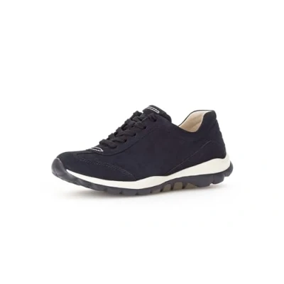 Afbeelding van Rollingsoft Sneaker Sneakers laag, Dames, Maat: 37.5, Nightbl s w blau Veloursleer