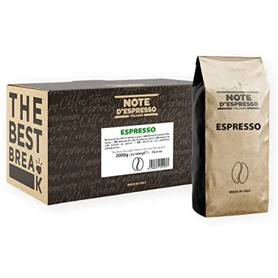 Afbeelding van Note d&#039;Espresso Espresso koffiebonen 2 x 1000 g