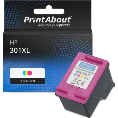 Afbeelding van Huismerk HP 301XL (CH564EE) Inktcartridge 3 kleuren Hoge capaciteit