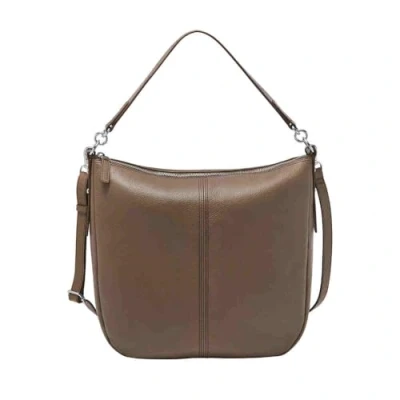Afbeelding van FOSSIL Schoudertas Jolie Hobo Bag Smoke Donkerbruin