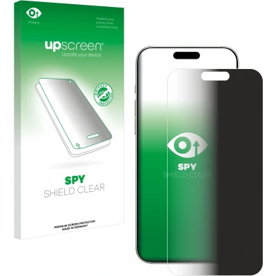Afbeelding van upscreen privacy screenprotector voor Apple iPhone 16 Pro Folie Beschermfolie Blauwlichtfilter
