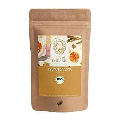 Afbeelding van Biologische yoga thee kruidenthee &quot;Ayurveda Vata&quot; losse 250 g
