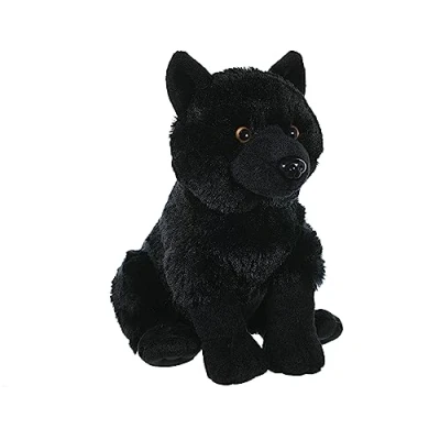Afbeelding van Wild Republic Cuddlekins, 23075, zwarte wolf