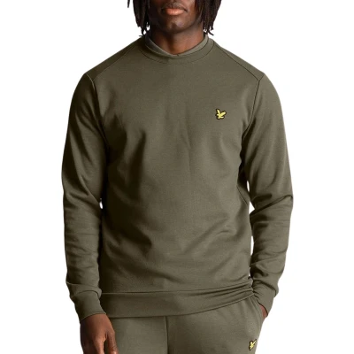 Afbeelding van Lyle &amp; Scott CREW NECK FLY Sweater, Heren, Maat: XL, Cactus green