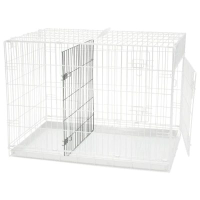 Afbeelding van Beeztees Scheidingspaneel Bench Zilver Hondenbench 121x78x84 cm