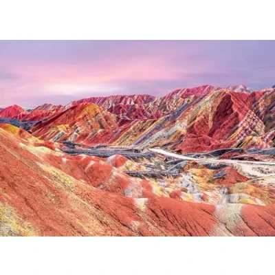 Afbeelding van Ravensburger Les Montagnes arc en ciel, Chine (1000 onderdelen)