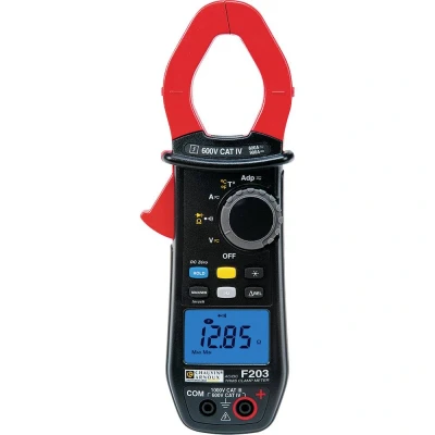 Afbeelding van Chauvin Arnoux F203 Stroomtang Digitaal CAT III 1000 V, IV 600 V Weergave (counts): 6000