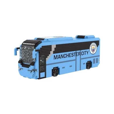 Afbeelding van Manchester City 3D BRXLZ spelersbus bouwpakket
