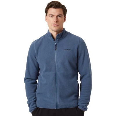 Afbeelding van Björn Borg FULL ZIP Fleecejas, Heren, Maat: Large, Nightshadow blue