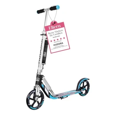 Afbeelding van HUDORA Scooter Big Wheel Step RX205 Zwart/Blauw
