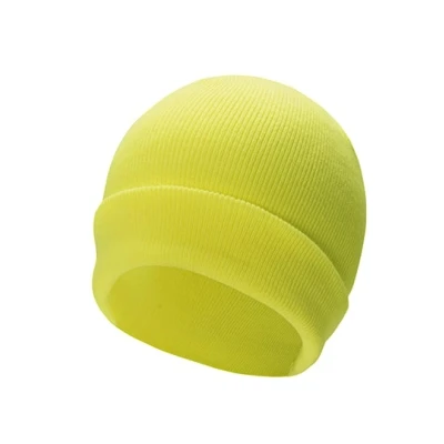 Afbeelding van Korntex Premium Knitted Beanie Strasbourg KX700 Signal Yellow
