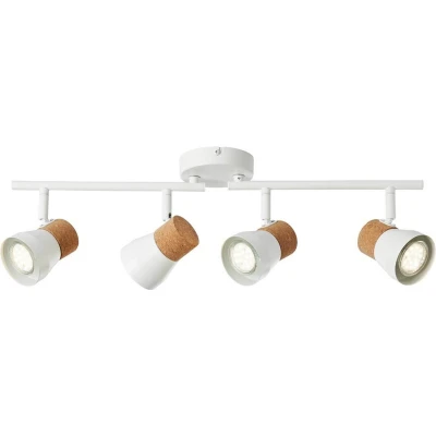 Afbeelding van Brilliant MOKA Plafondlamp Wit