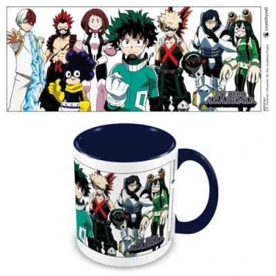 Afbeelding van My Hero Academia Academy Kostumed Heroes Dark Blue Binnenbeker, wit