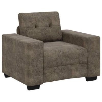 Afbeelding van vidaXL Donkergrijs Polyester gemengd stof Middelgroot Ergonomisch