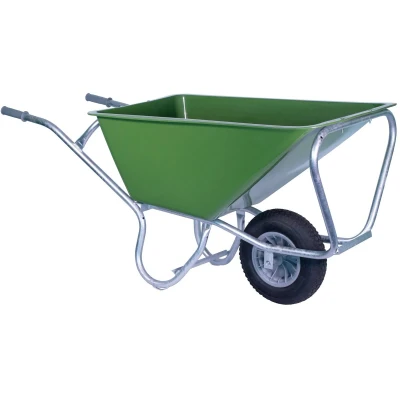 Afbeelding van Hummer Kruiwagen Pro Groen 160L