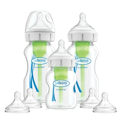 Afbeelding van Dr. Brown Dr Browns Options+ Anti Koliek Brede Hals Startpakket