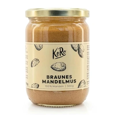 Afbeelding van KoRo 100% bruine amandelpasta 500 g