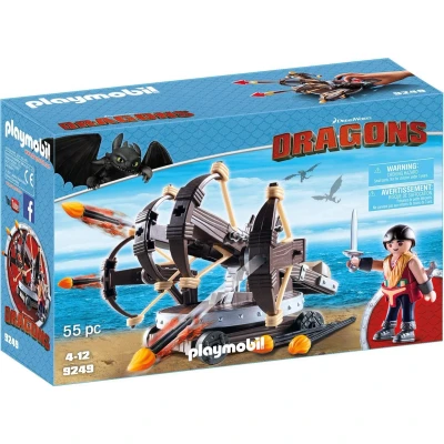 Afbeelding van PLAYMOBIL Dragons Eret met viervoudige ballista