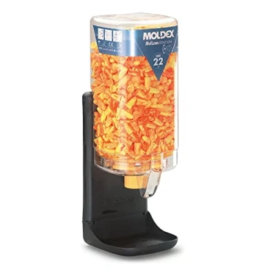 Afbeelding van MOLDEX MELLOWS PLUGSTATION 500 765001 wegwerp oordoppen in dispenser SNR22 (500 paar)