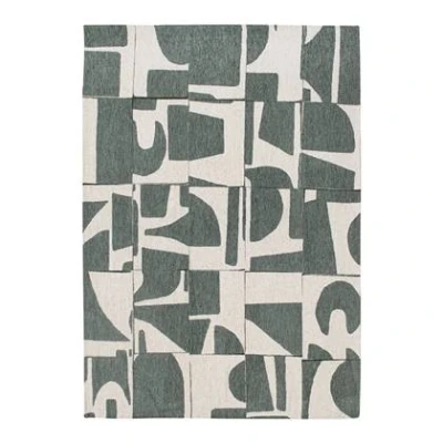 Afbeelding van Louis de Poortere Craft Papercut Vloerkleed 200 x 280 cm Sea Spray