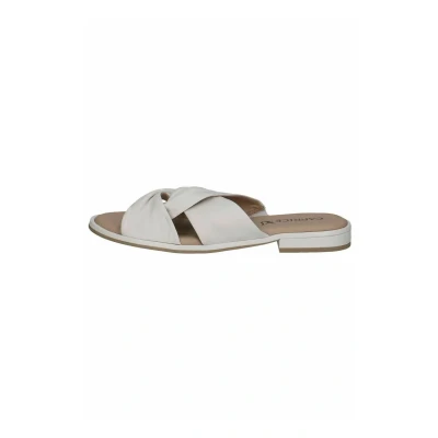 Afbeelding van Caprice Muiltjes, Dames, Maat: 41, White nappa Leer