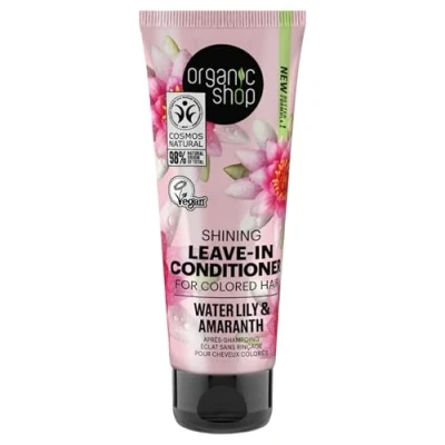 Afbeelding van Organic Shop Shining Leave In Conditioner Water Lily and Amaranth 75 ml