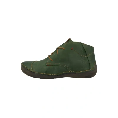 Afbeelding van Josef Seibel Fergey Sportieve veterschoenen green, Dames, Maat: 37, Green Leer