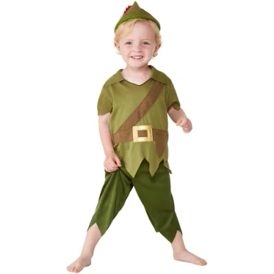 Afbeelding van smiffys Peuter Robin Hood Kostuum
