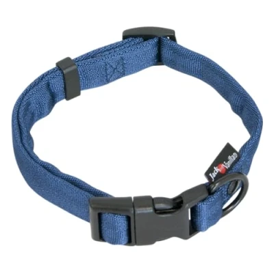 Afbeelding van Jack And Vanilla Halsbanden Comfort Tube Nylon Hondenhalsband Blauw L Hocco5050 183396