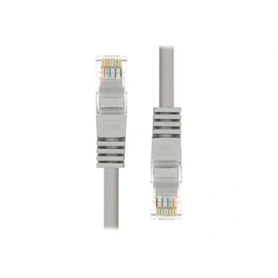Image de ProXtend Cordon de raccordement RJ 45 (M) pour 1.5 m 5.4 mm UTP CAT 5e IEEE 802.3at moulé, sans crochet, bloqué gris