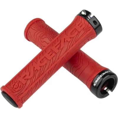Image de Race face half nelson poignées avec 1 collier rouge