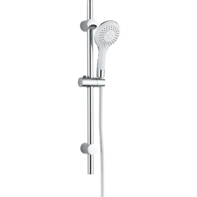 Afbeelding van SCHÜTTE Liana Doucheset met Handdouche Ø 12 cm 5 Standen 70 Glijstang 150 Slang Chroom