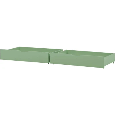 Afbeelding van Hoppekids ladekast voor bedden Pale Green / 90x200cm