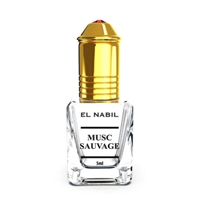 Afbeelding van Musk Sauvage Parfum 5 ml El Nabil Misk Geurolie voor dames en heren