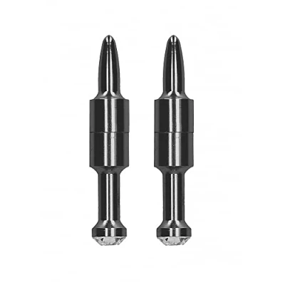 Afbeelding van Magnetische Tepelklemmen Diamond Pin Zilver (OP=OP)
