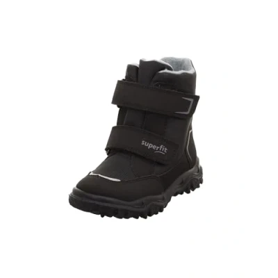 Afbeelding van Superfit Husky Unisex Snowboots voor kinderen, Maat: 26, Schwarz/hellgrau Textiel/ synthetisch
