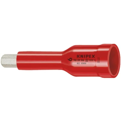 Afbeelding van Knipex 98 39 08 VDE Dopsleutel 8mm 1000V AC 3/8&quot; binnenzeskant